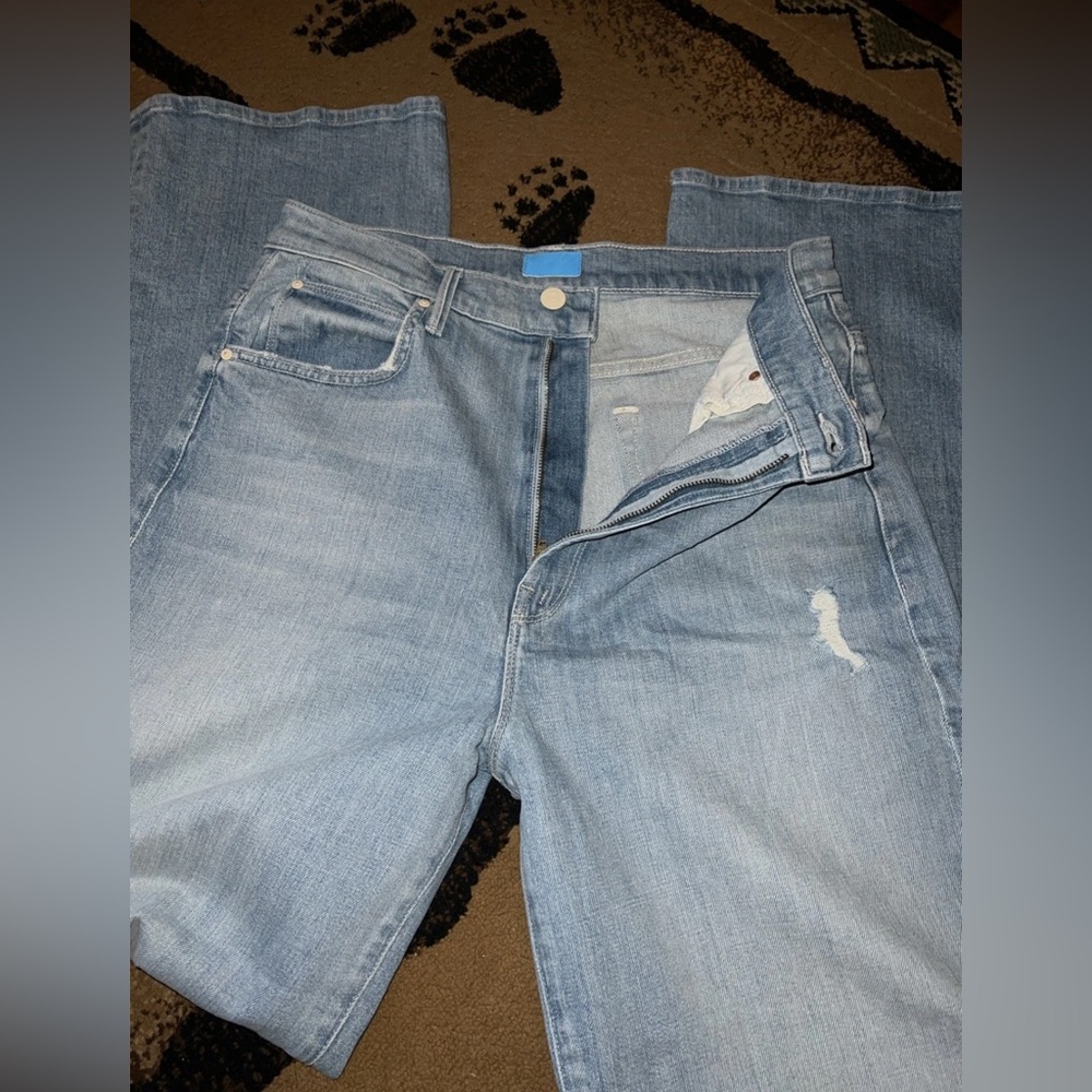 Mother High waisted Tunnel vision sneak jeans 29